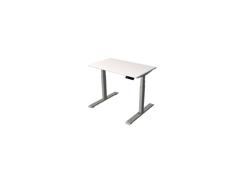 kerkmann Bureau assis-debout Smart Office, chêne/argent