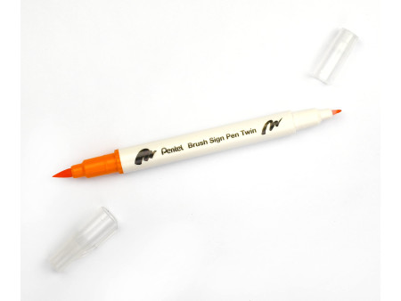 PentelArts Feutre pinceau BrushSignPen Twin, set de 24