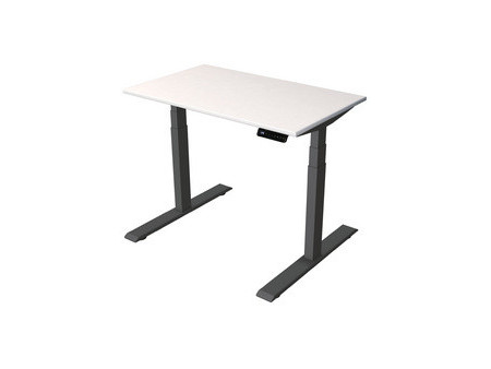 kerkmann Bureau assis-debout Smart Office, blanc/anthracite
