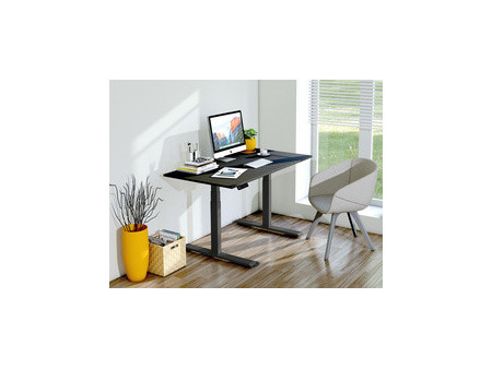 kerkmann Bureau assis-debout Smart Office, blanc/anthracite