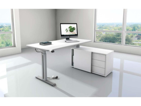 kerkmann Poste de travail complet Move 1 Style, blanc