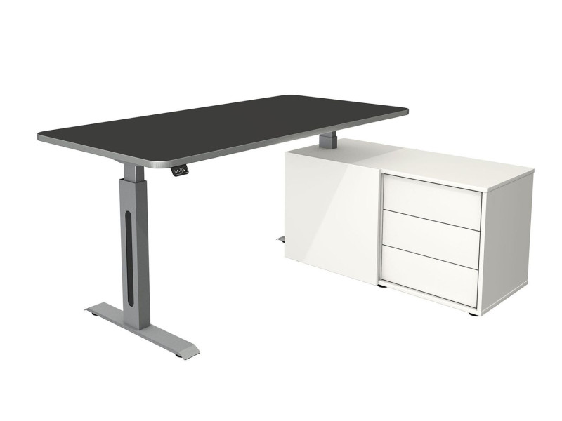 kerkmann Poste de travail complet Move 1 Style, anthracite