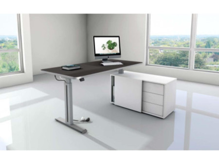 kerkmann Poste de travail complet Move 1 Style, anthracite