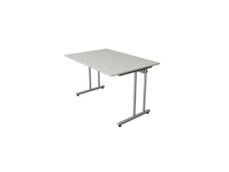 kerkmann Table de bureau Start Up, (L)1.200 x(H)750 mm, gris