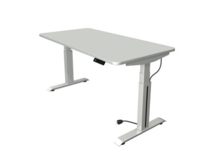 kerkmann Bureau assis-debout Move Professional, gris clair