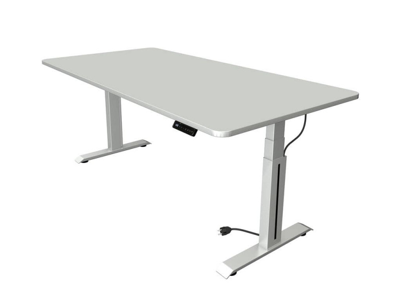 kerkmann Bureau assis-debout Move Professional, gris clair
