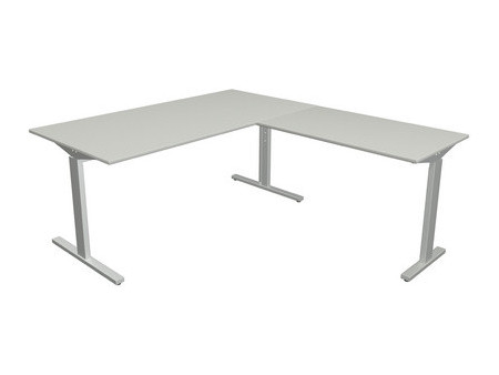 kerkmann Bureau 'Form 2' avec extension, (L)1.800 mm, érable