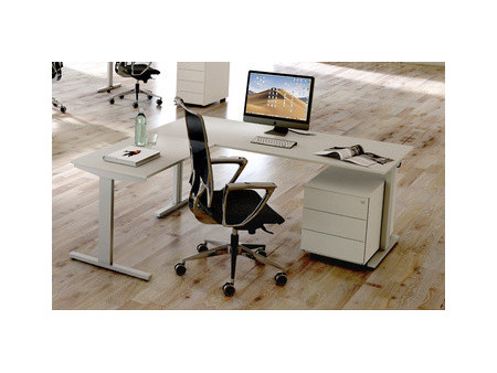 kerkmann Bureau 'Form 2' avec extension, (L)1.800 mm, érable