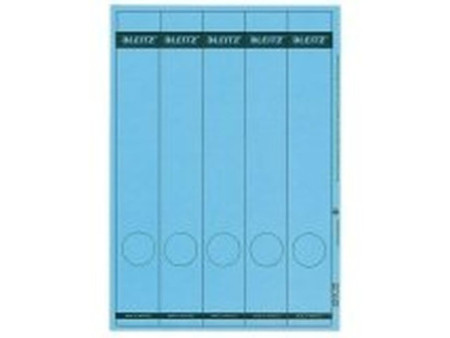 LEITZ Etiquette pour dos de classeur, 61 x 192 mm, bleu