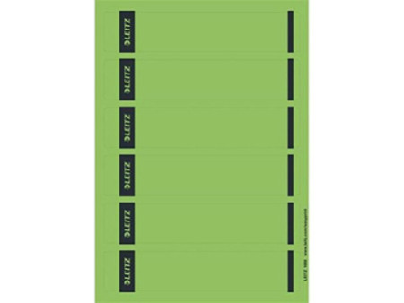 LEITZ Etiquette pour dos de classeur, 39 x 192 mm, vert