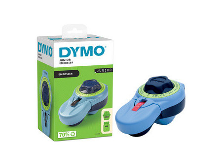 DYMO Ruban d'estampage 3D, 9 mm x 3 m, noir