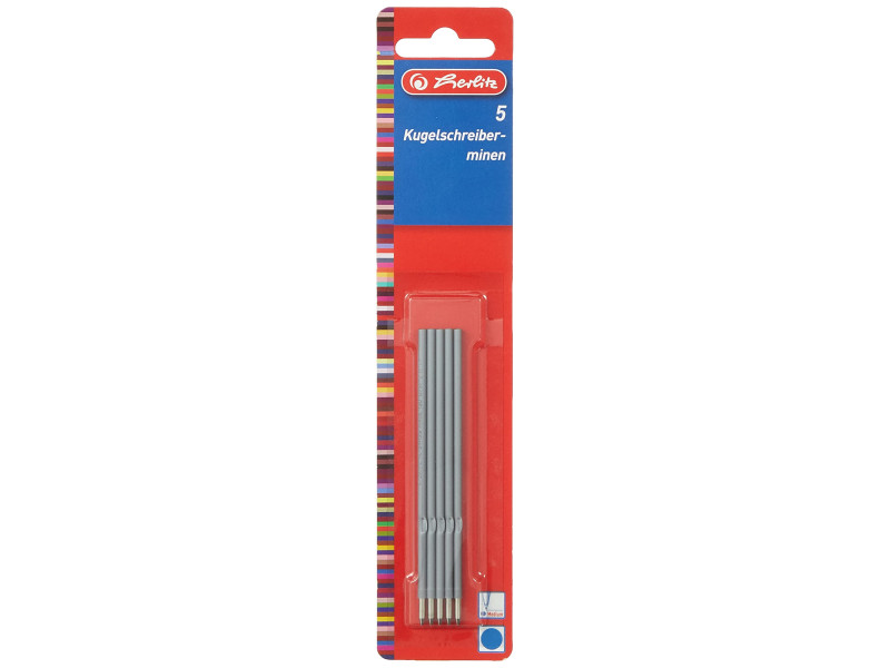 herlitz Recharge pour stylo à bille X-20, bleu