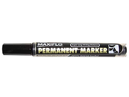 Pentel Marqueur permanent MAXIFLO NLF60, noir
