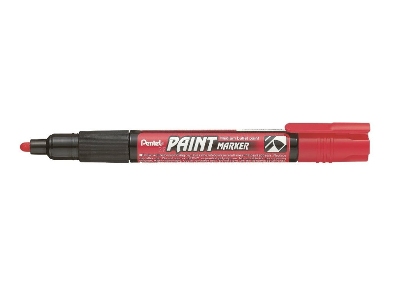Pentel Marqueur laque PAINT MARKER MMP20, rouge