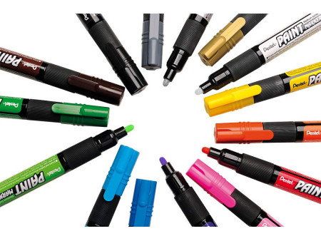 Pentel Marqueur peinture PAINT MARKER MMP20, bleu