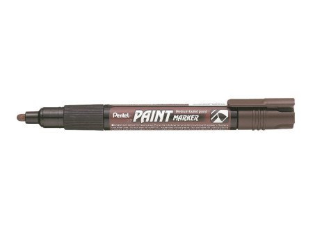 Pentel Marqueur laque PAINT MARKER MMP20, marron