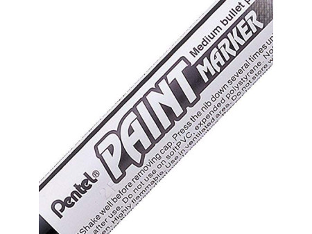 Pentel Marqueur peinture PAINT MARKER MMP20, blanc