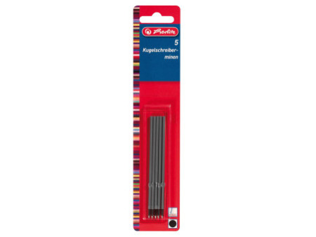 herlitz Recharge pour stylo à bille X-20, noir