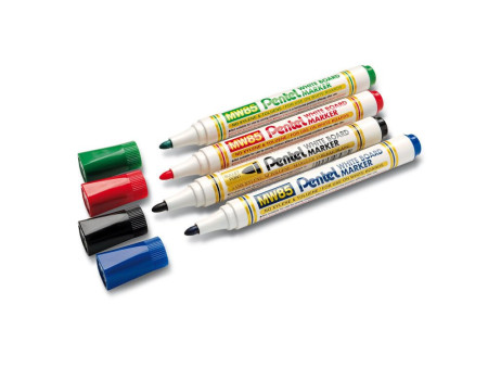 Pentel Marqueur pour tableau blanc MW85, pointe ogive, vert