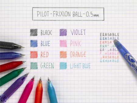 PILOT Stylo roller FRIXION BALL 07, rouge