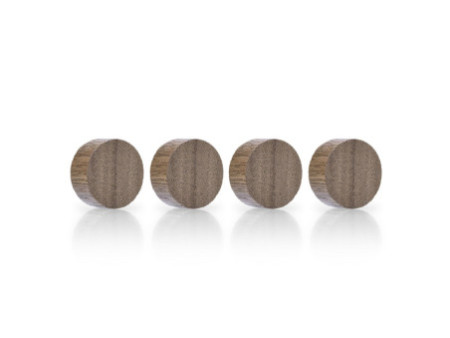 magnetoplan Aimant néodyme Circle Wood Series, noyer