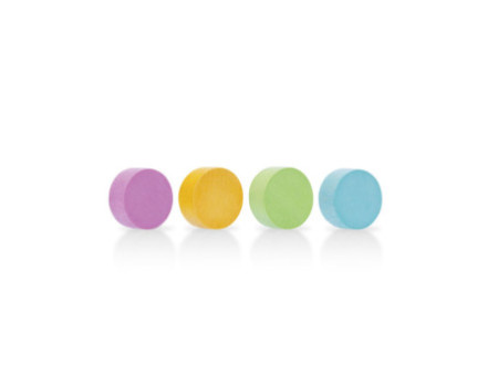 magnetoplan Aimant néodyme Wood Series Circle, coloré