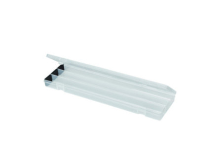 deflecto Plumier avec couvercle, transparent