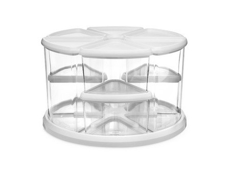 deflecto Organiseur manège, transparent / blanc