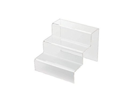 deflecto Présentoir 3 étages, 175x150x190 mm, transparent