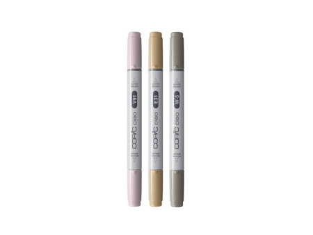 COPIC Marqueur ciao, set de 3 'Pet Palette'