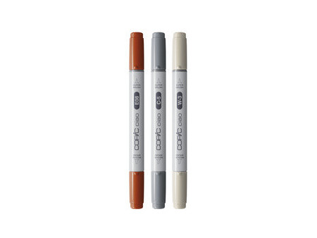 COPIC Marqueur ciao, set de 3 'Architect Palette'