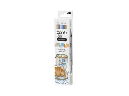 COPIC Marqueur ciao, set de 3 'Cozy Palette'