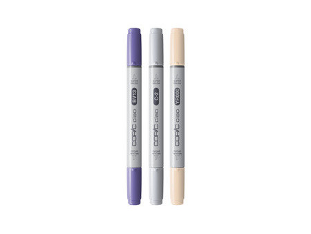 COPIC Marqueur ciao, set de 3 'Serene Palette'
