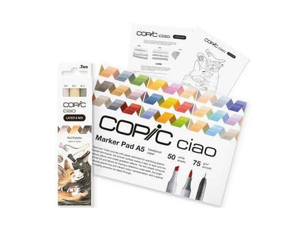 COPIC Marqueur ciao 'LAYER & MIX Starter Set', Pets