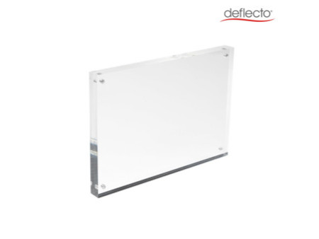 deflecto Porte-visuel magnétique, A6, transparent