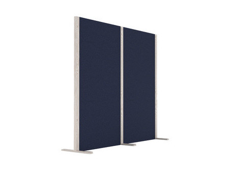 magnetoplan Cloison acoustique Wood Series, double, bleu
