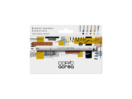 COPIC Marqueur acrea 'Essentials', set de 6
