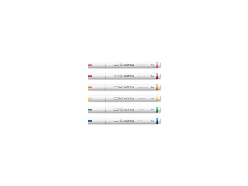 COPIC Marqueur acrea 'Vivid', set de 6