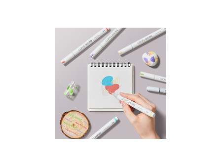 COPIC Marqueur acrea 'Light', set de 6