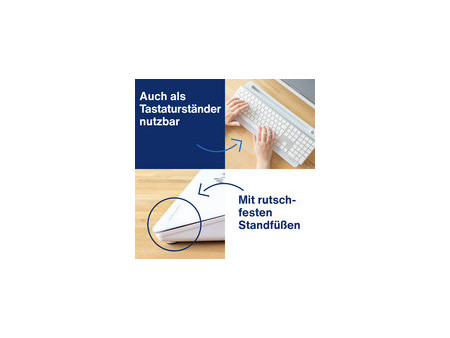 magnetoplan Organiseur de bureau Glasboard, blanc