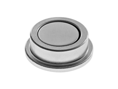 magnetoplan Aimant néodyme Discofix 'forte', 25 mm, argent