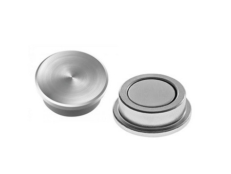 magnetoplan Aimant néodyme Discofix 'forte', 30 mm, argent