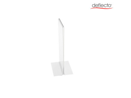 deflecto Porte-visuel, 1/3 A4 portrait, droit