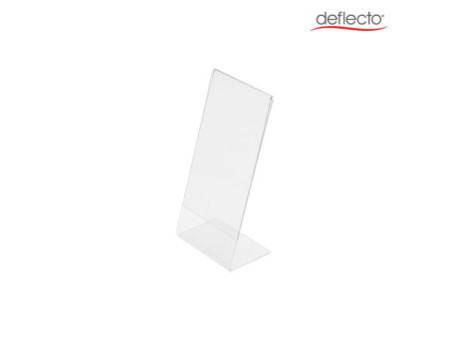 deflecto Porte-visuel, 1/3 A4, incliné