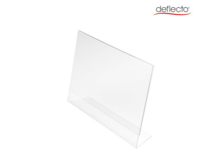 deflecto Porte-visuel, A4 paysage, incliné