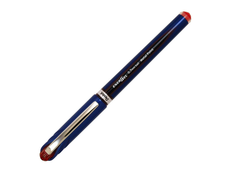 Pentel Stylo roller gel EnerGel Liquid Plus BL27, rouge