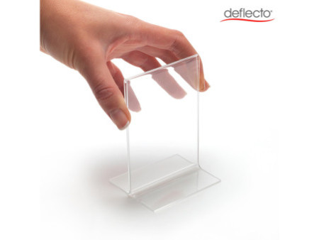 deflecto Porte-visuel, A6 portrait, droit