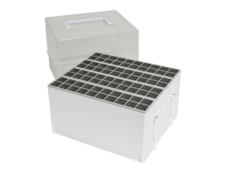 deflecto Boîte de rangement pour marqueurs 'Accordéon',blanc