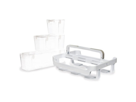 deflecto Système de rangement Caddy Organizer, blanc