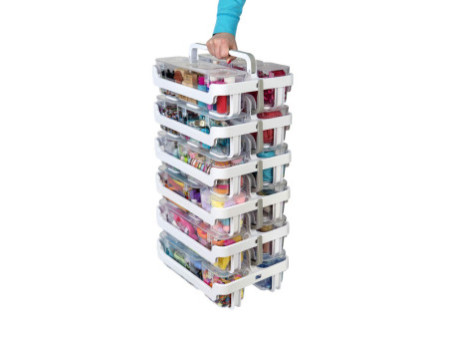 deflecto Système de rangement Caddy Organizer, blanc
